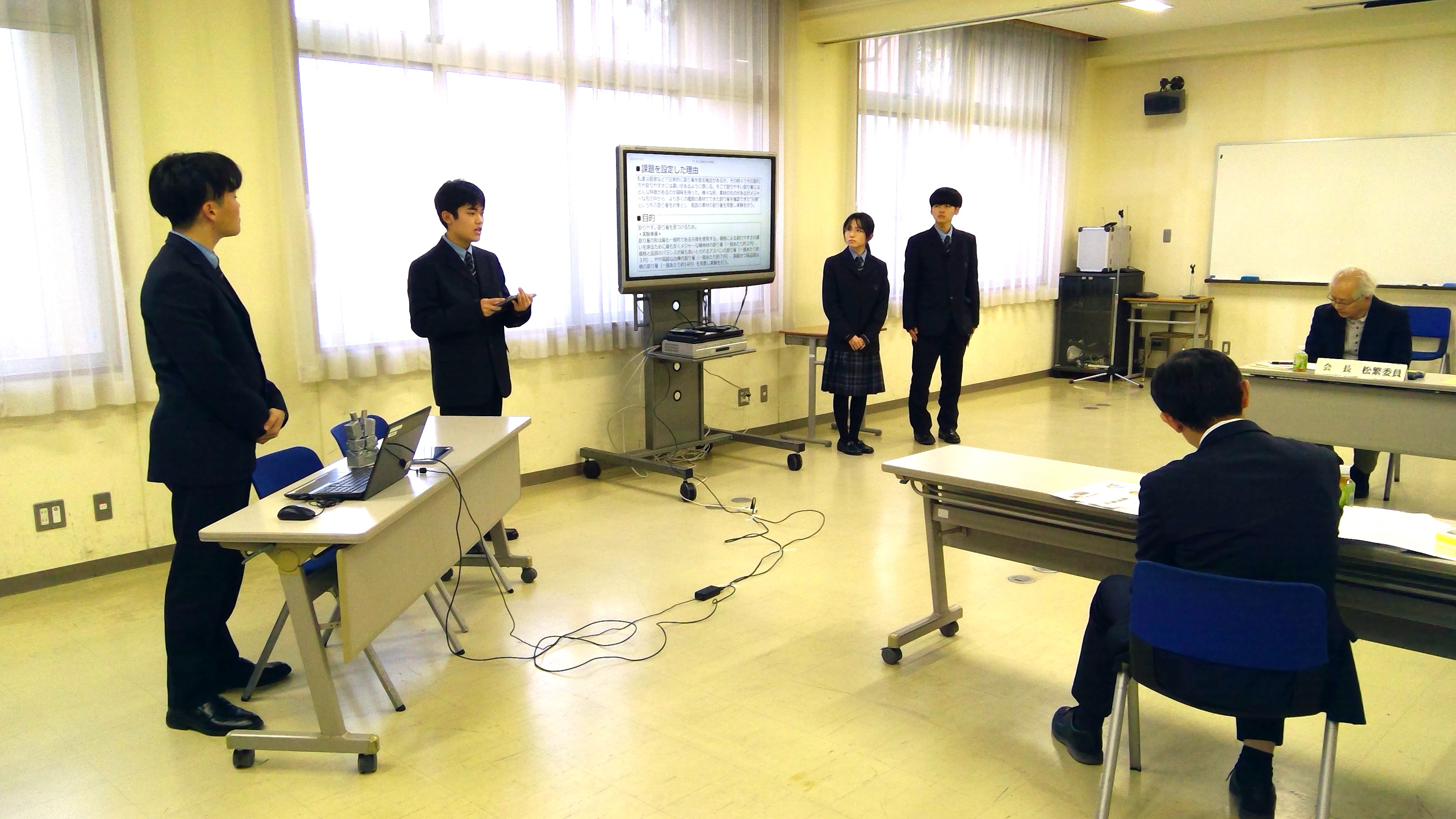 割り箸プレゼン